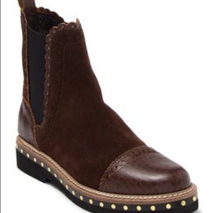 Free People Atlas Studded Chelsea Boots